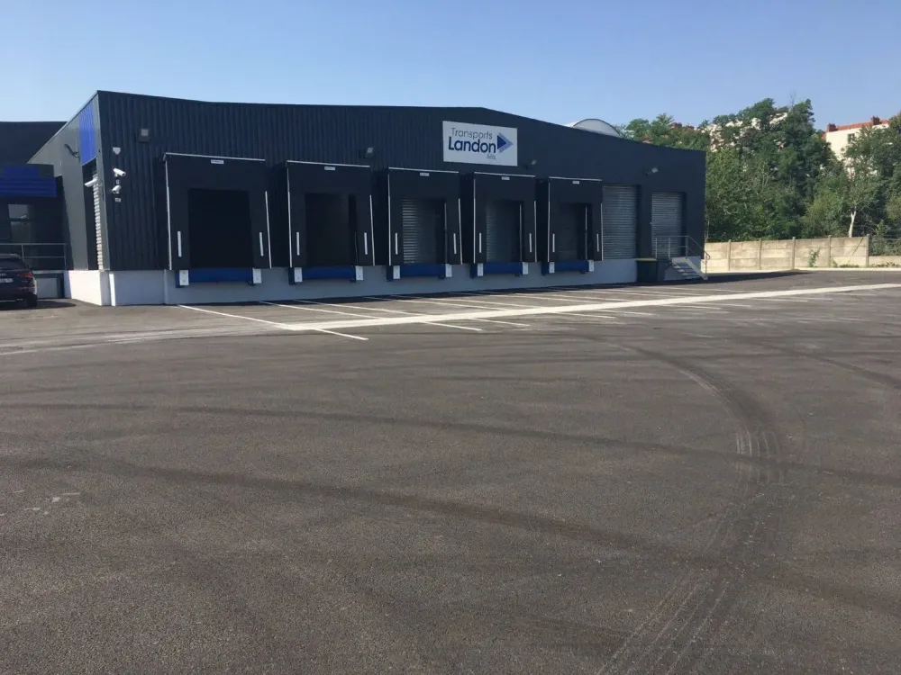 Entree camion transporteur